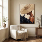 Vintage Americana Art | Velvet Brim Muse