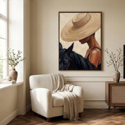Vintage Americana Art | Velvet Brim Muse