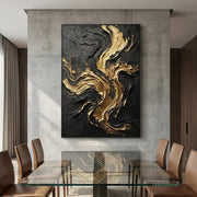 Contemporary Luxe  | Molten Gold Flow