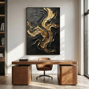 Contemporary Luxe  | Molten Gold Flow