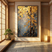 Impressionist Art | Golden Birch Aspiration