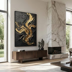 Contemporary Luxe  | Molten Gold Flow