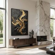 Contemporary Luxe  | Molten Gold Flow