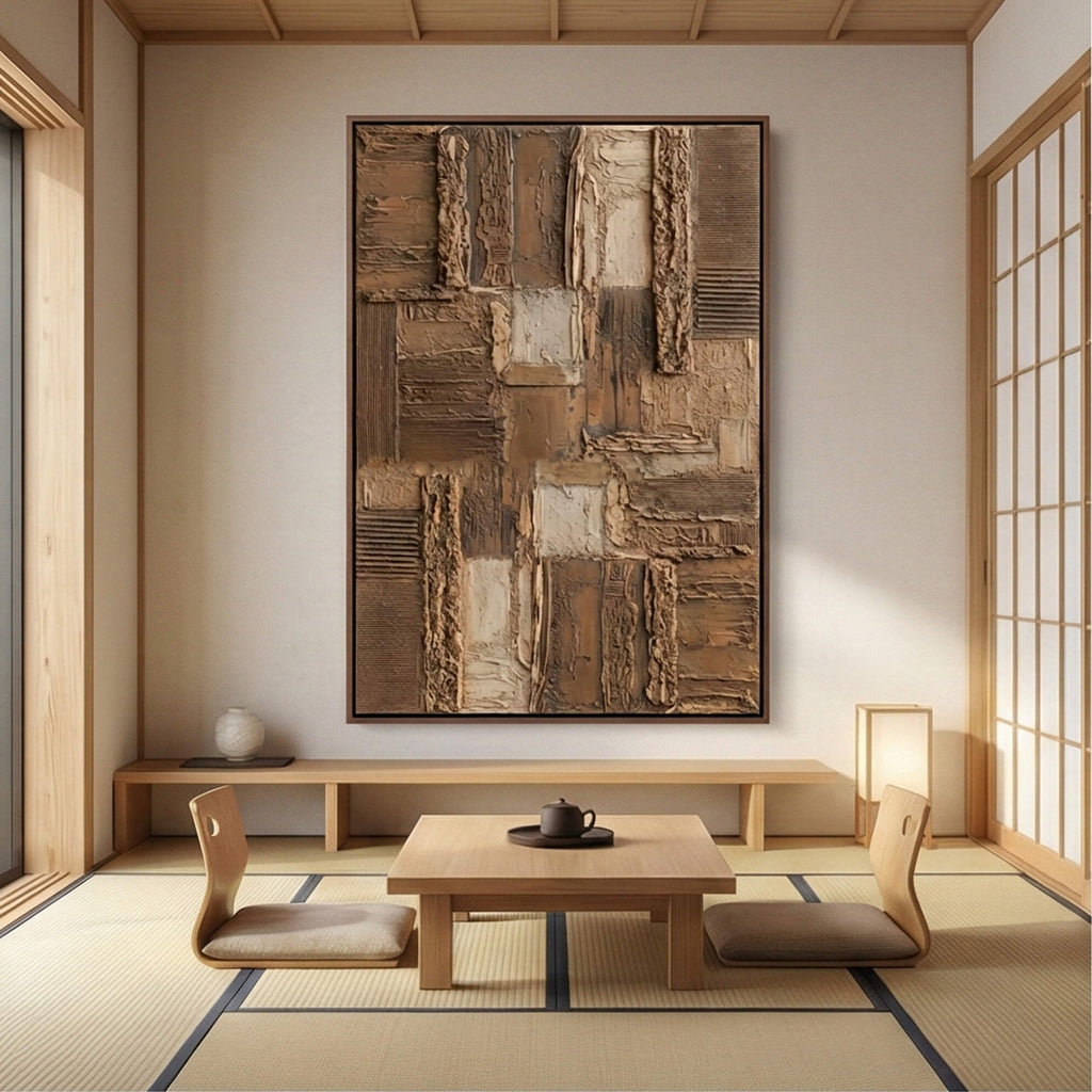 Wabi-Sabi Art | Warmth's Whisper