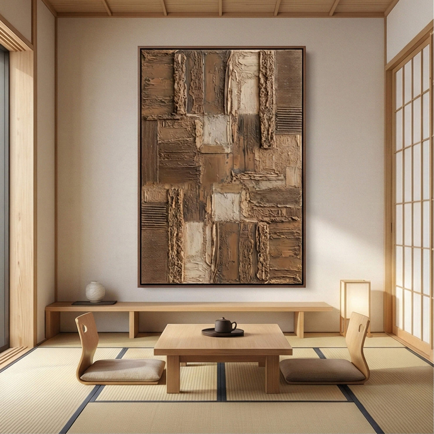 Wabi-Sabi Art | Warmth's Whisper