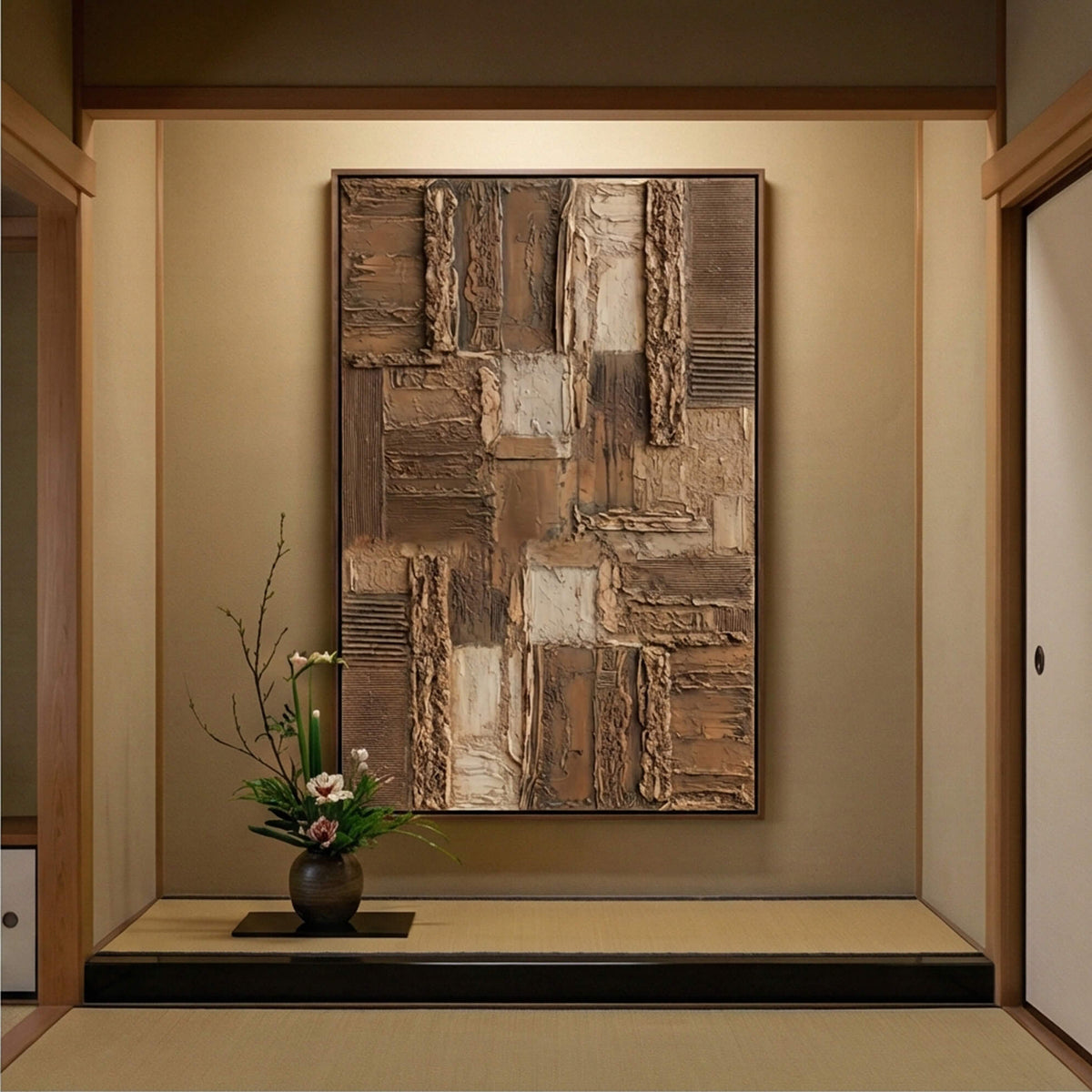 Wabi-Sabi Art | Warmth's Whisper