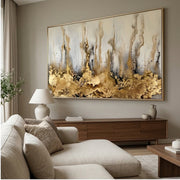 Contemporary Luxe Art | Gilded Veil Rise