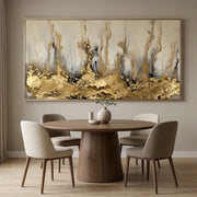 Contemporary Luxe Art | Gilded Veil Rise