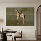 Vintage Americana Art | Olive Nocturne