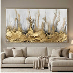 Contemporary Luxe Art | Gilded Veil Rise