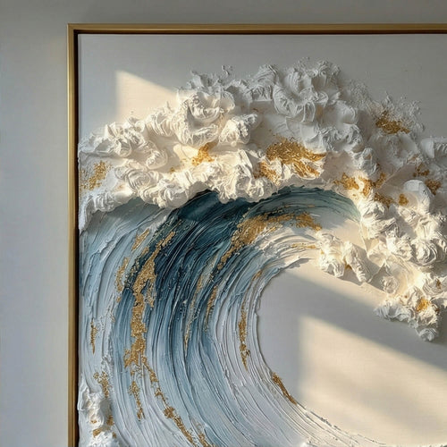 3D-Textured Art | Sculpted Sea