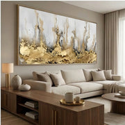 Contemporary Luxe Art | Gilded Veil Rise