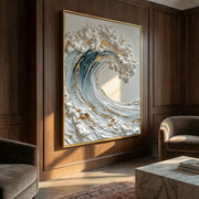3D-Textured Art | Sculpted Sea