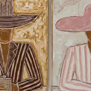 Vintage Americana Art | Desert Blush Duo