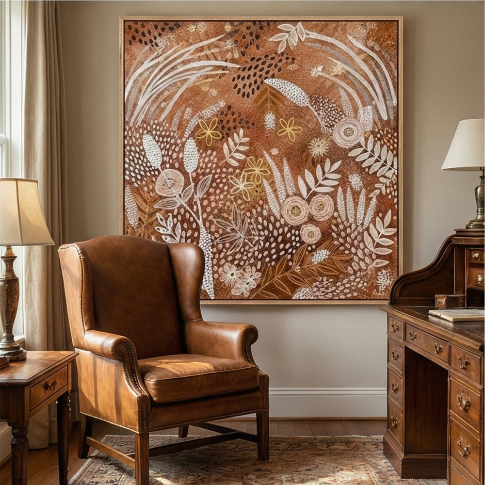 Bohemian Art | Botanical Hearth