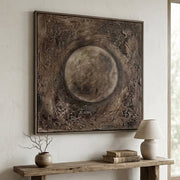 Wabi-Sabi Art | Moonlit Earth Flow