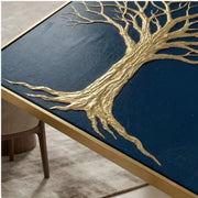 Contemporary Luxe Art | Moonlit Branch Reverie