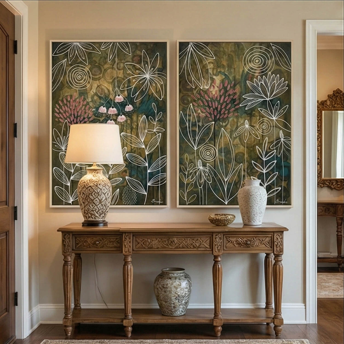 Bohemian Art | Botanical Harmony
