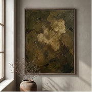 Wabi-Sabi Art | Golden Shadow Figure