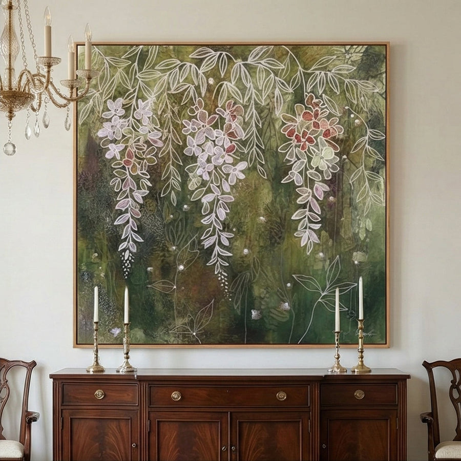 Bohemian Art | Lavender Cascade