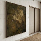 Wabi-Sabi Art | Golden Shadow Figure