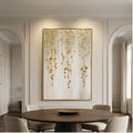 Contemporary Luxe Art | Golden Veil Drift