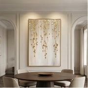 Contemporary Luxe Art | Golden Veil Drift