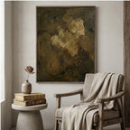 Wabi-Sabi Art | Golden Shadow Figure