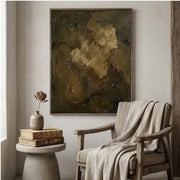 Wabi-Sabi Art | Golden Shadow Figure