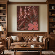 Bohemian Art | Pink Garden Bloom
