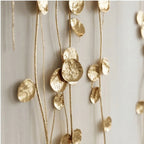 Contemporary Luxe Art | Golden Veil Drift