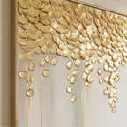 Contemporary Luxe Art | Gilded Cascade Tier