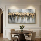 Contemporary Luxe Art | Ivory Drift Horizon