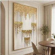 Contemporary Luxe Art | Gilded Cascade Tier