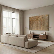 Contemporary Luxe Art | Amber Rain Cascade
