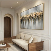 Contemporary Luxe Art | Ivory Drift Horizon