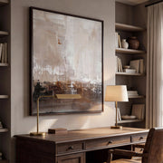 Wabi-Sabi Art | Weathered Earth Horizon