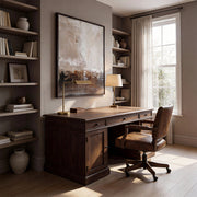 Wabi-Sabi Art | Weathered Earth Horizon