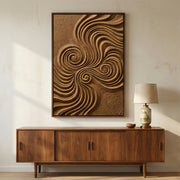 3D textured Art | Triple Vortex