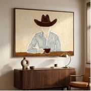 Vintage Americana Art | Morning Solitude