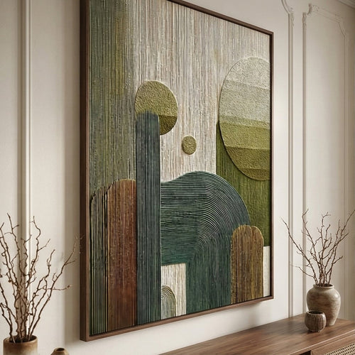 3D textured Art | Verdant Cadence