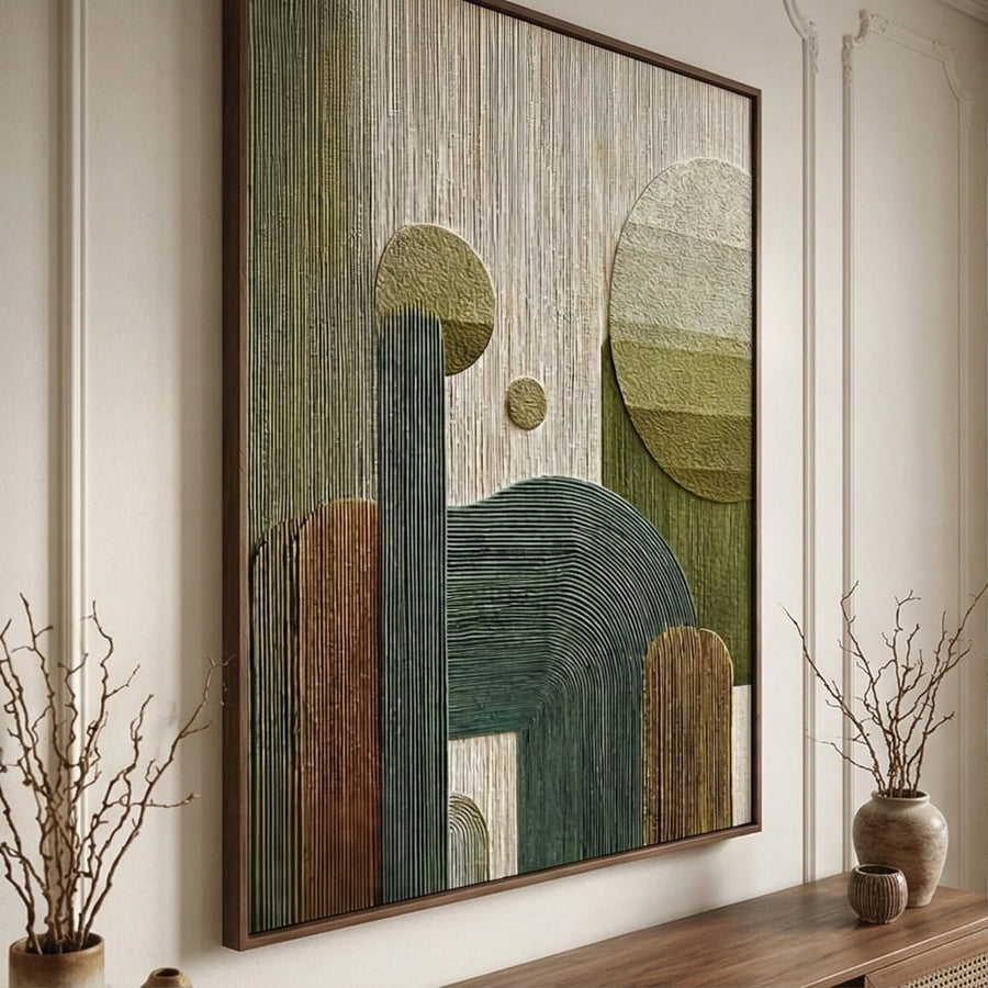 3D textured Art | Verdant Cadence