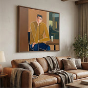 Vintage Americana Art | Quiet Interlude