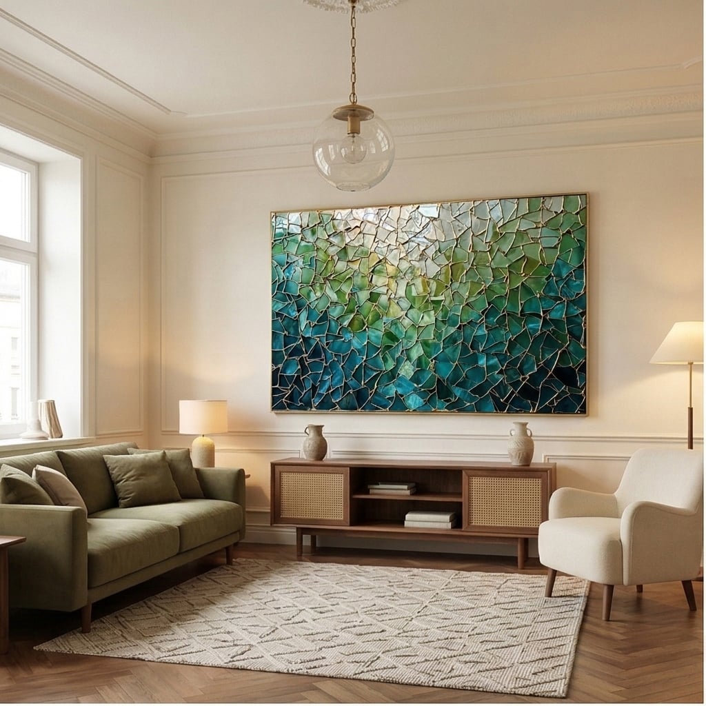 Contemporary Luxe Art | Jade Kintsugi