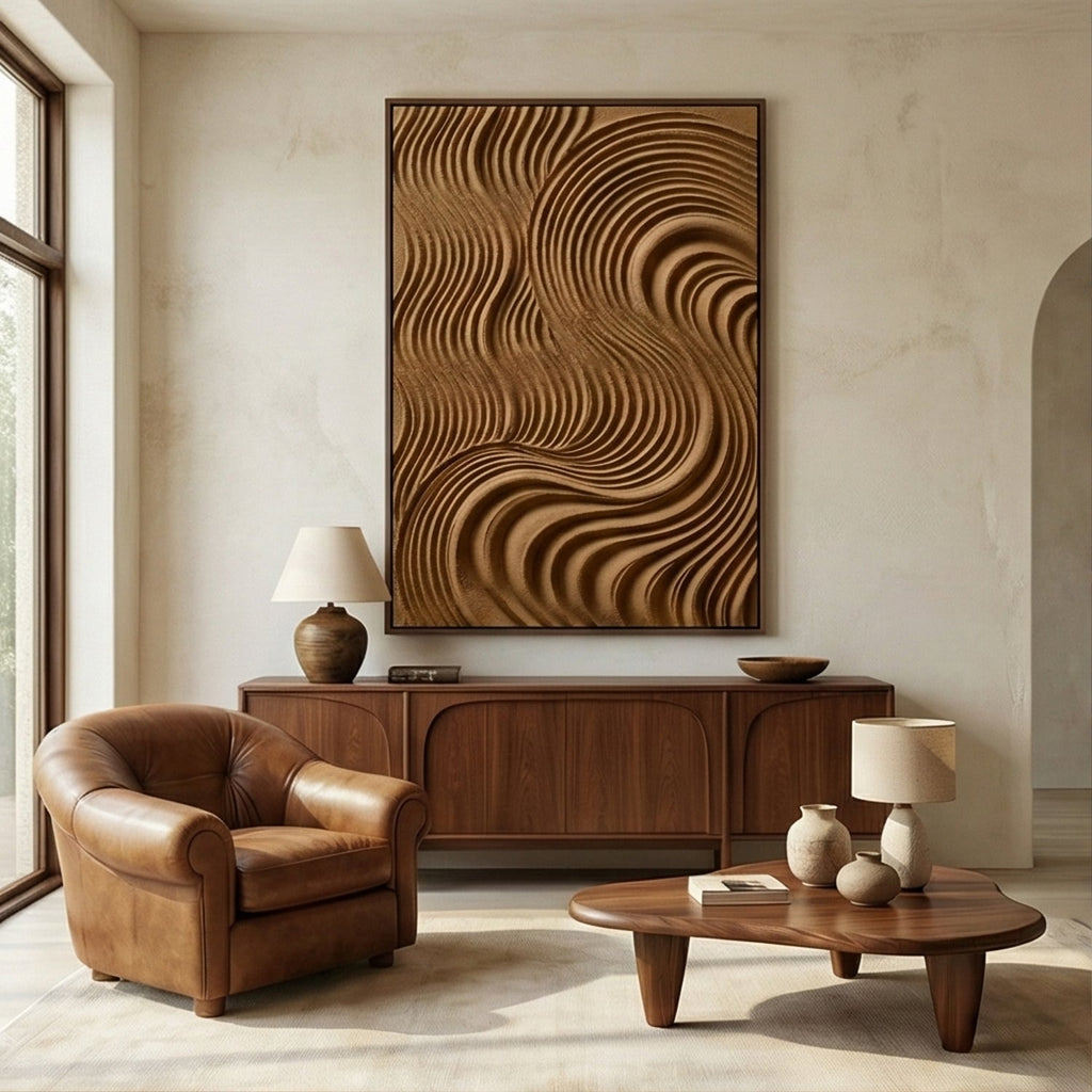 3D textured Art | Waves