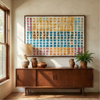Wabi-Sabi Art | Chromatic Grid