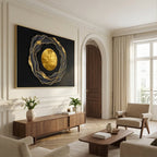 Contemporary Luxe Art | Celestial Orbit