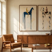 Vintage Americana Art | Twin Nocturnes