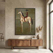 Vintage Americana Art | Olive Solitude