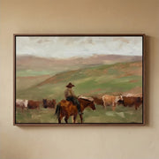 Vintage Americana Art | Prairie Stillness
